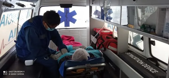 Ambulancia para traslados médicos en Lima - Unidad preparada para transporte de pacientes